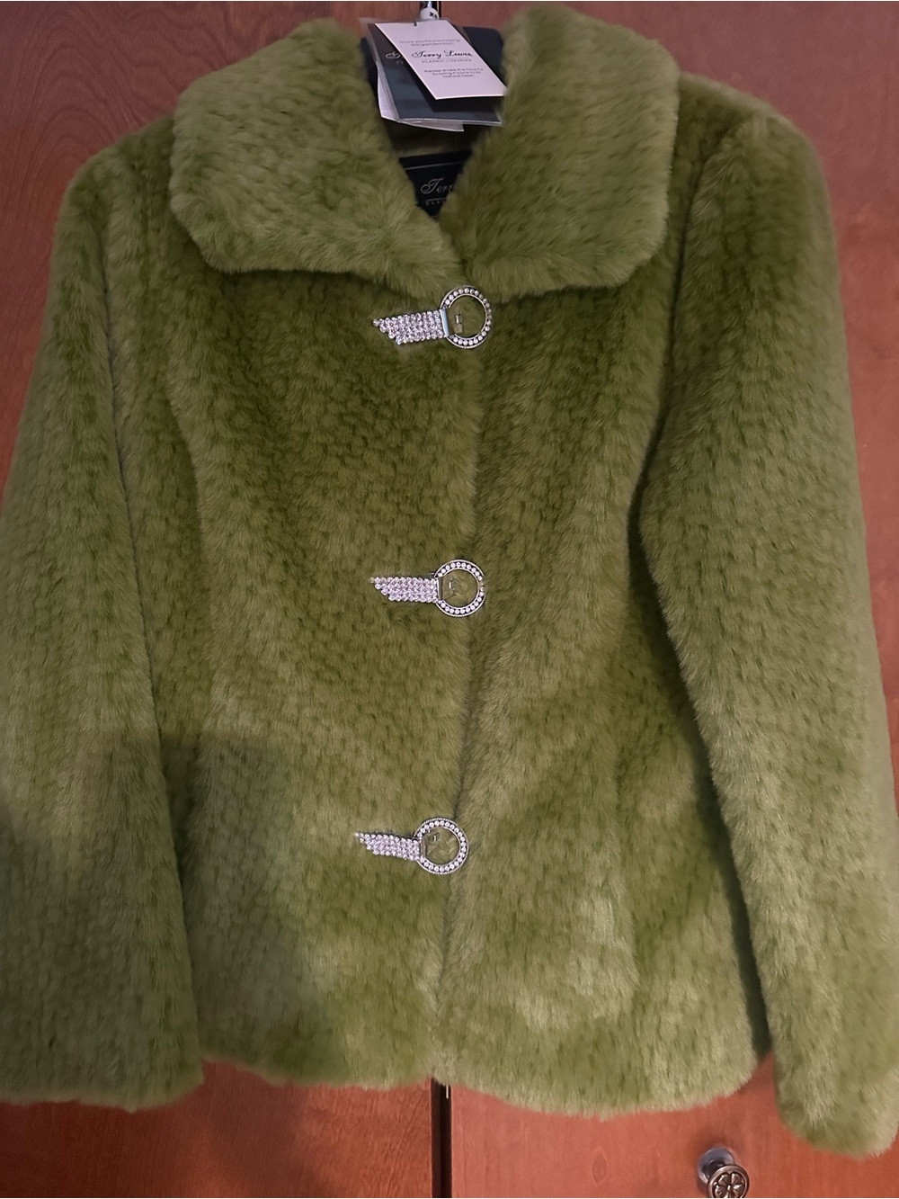Terry Lewis Classic Luxuries Faux Fur in Avocado
